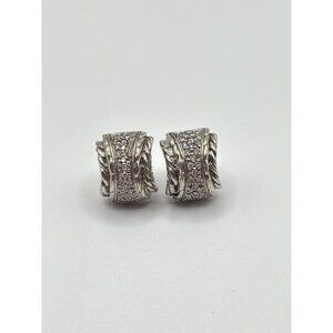 John Hardy 18K & 925 Sterling Silver Earrings